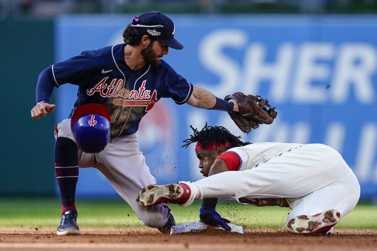 Acuña's 4 hits, including HR, lead Braves past Phillies 8-1