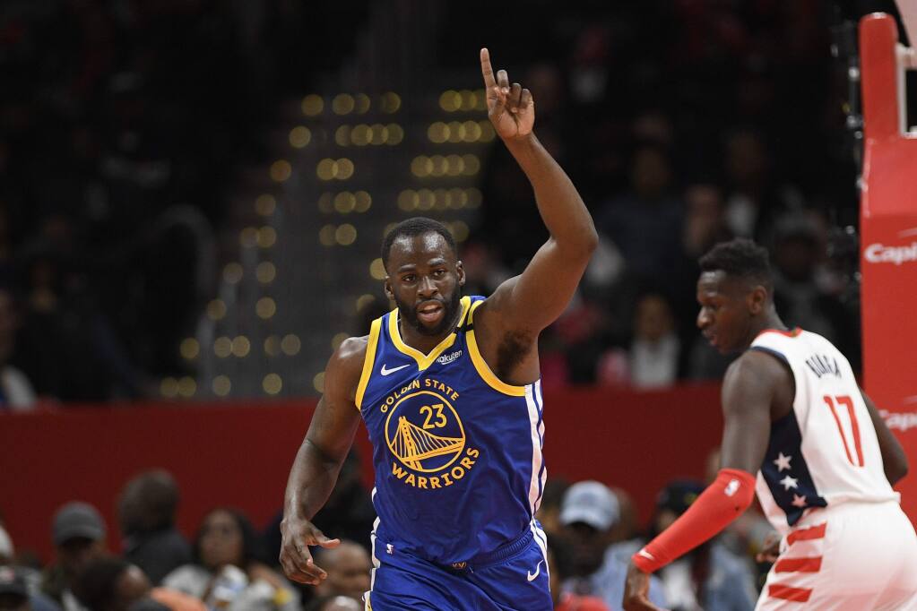 Draymond Green predicts 5 Warriors will soon have jersey numbers