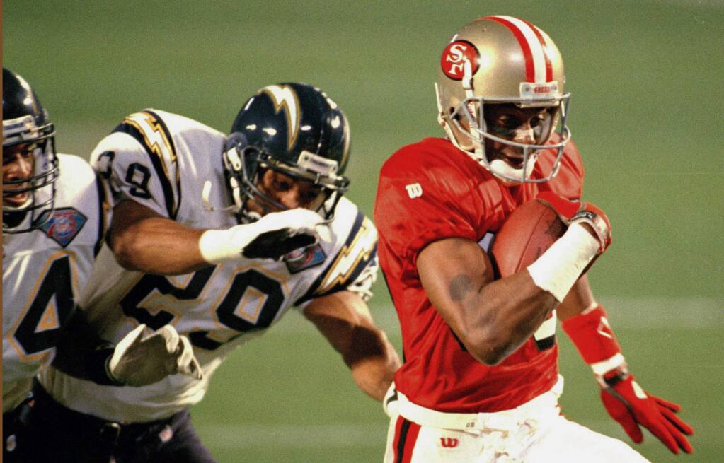 Exclusive: Jerry Rice, Steve Young remember their dominant Super Bowl  performance