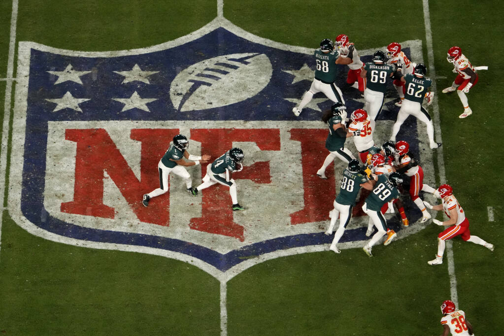 Photos of Philadelphia Eagles 38-35 loss to Kansas City Chiefs in Super  Bowl 2023