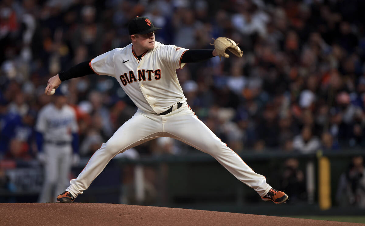 SF Giants: Logan Webb has new pitches thanks to tips from new coaches –  Daily Democrat
