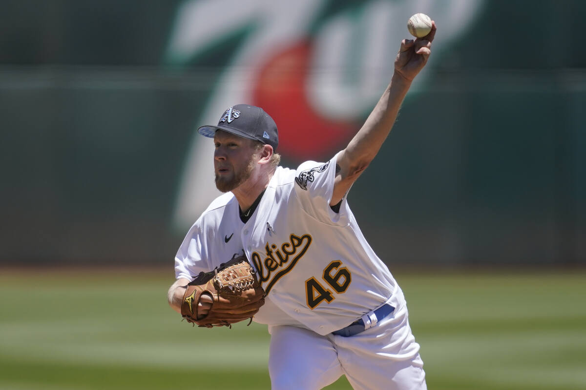 A's pitchers 3-hit Royals, Seth Brown, Sean Murphy homer in 4-0 win
