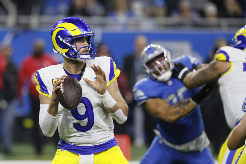 Jared Goff leads Lions to first playoff win in 32 years, 24-23 over Matthew  Stafford and the Rams – The Journal