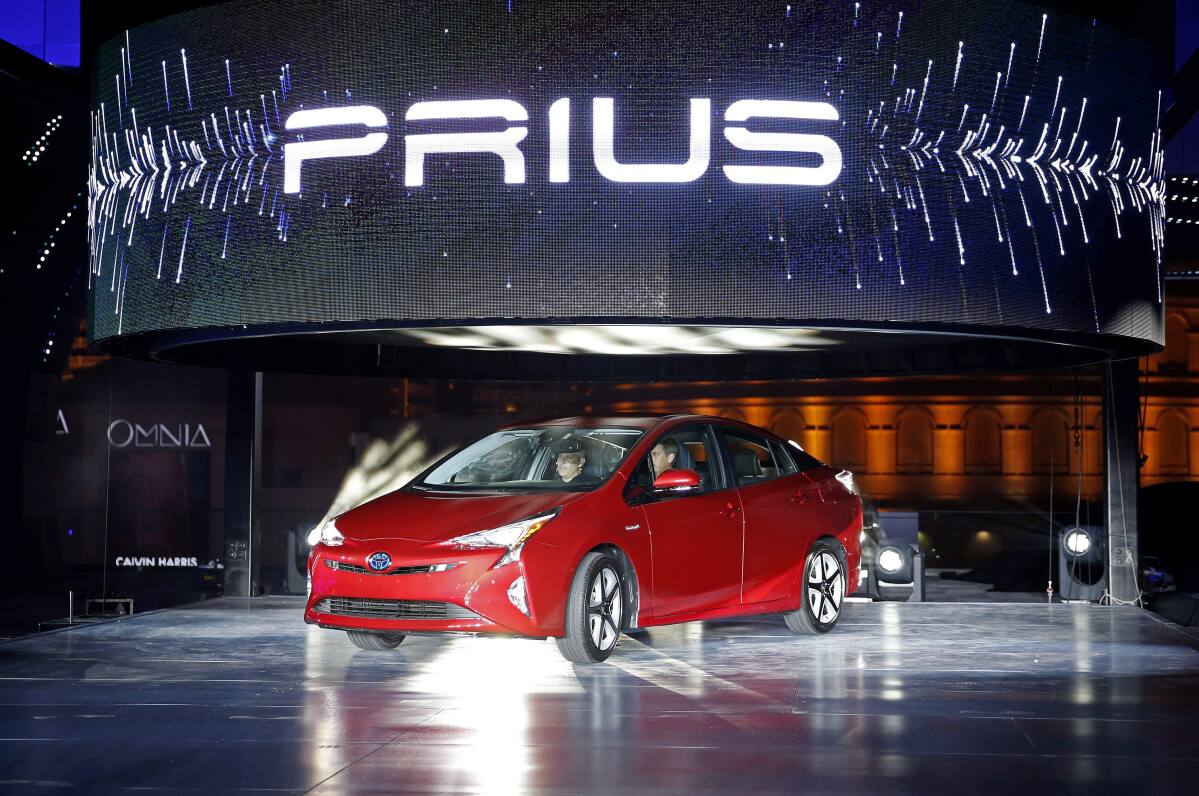 Toyota Prius debut in Las Vegas focuses on fun, not fuelsaving