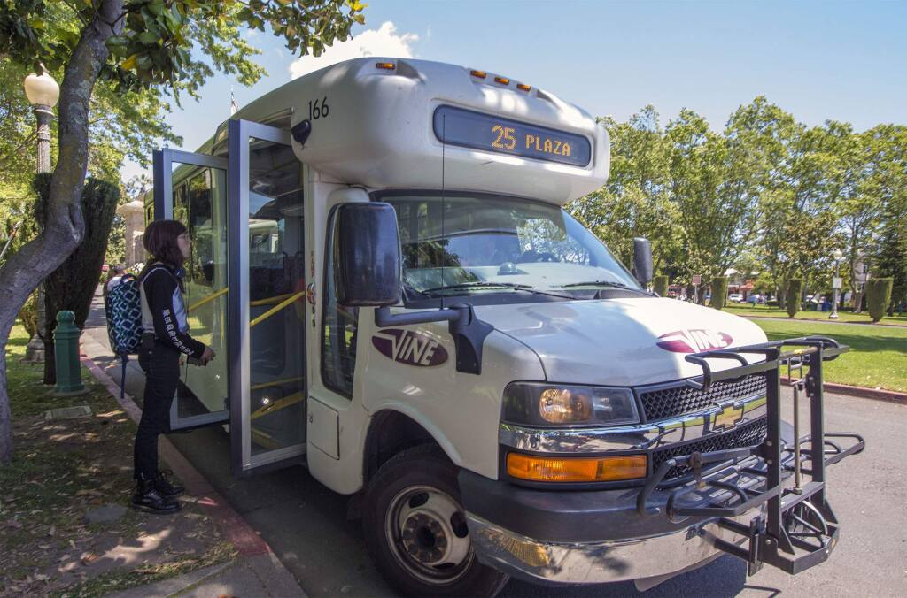 Sonoma-to-Napa bus service to end June 30