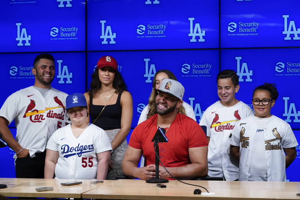 Pujols Steps to the Plate for Special Needs - L.A. Parent %
