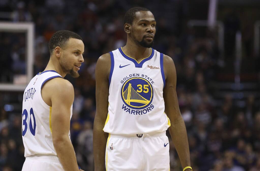 Did Stephen Curry carry Kevin Durant, Warriors in the 2017 NBA