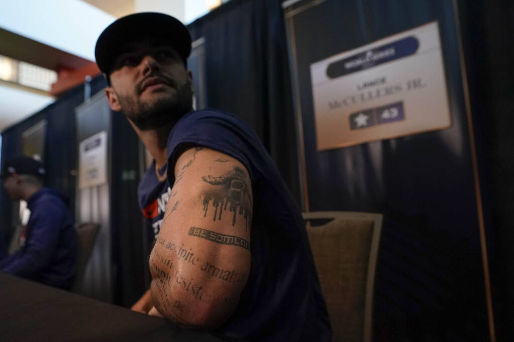 Jose Altuve's tattoo timeline: What it looks like, when he got it