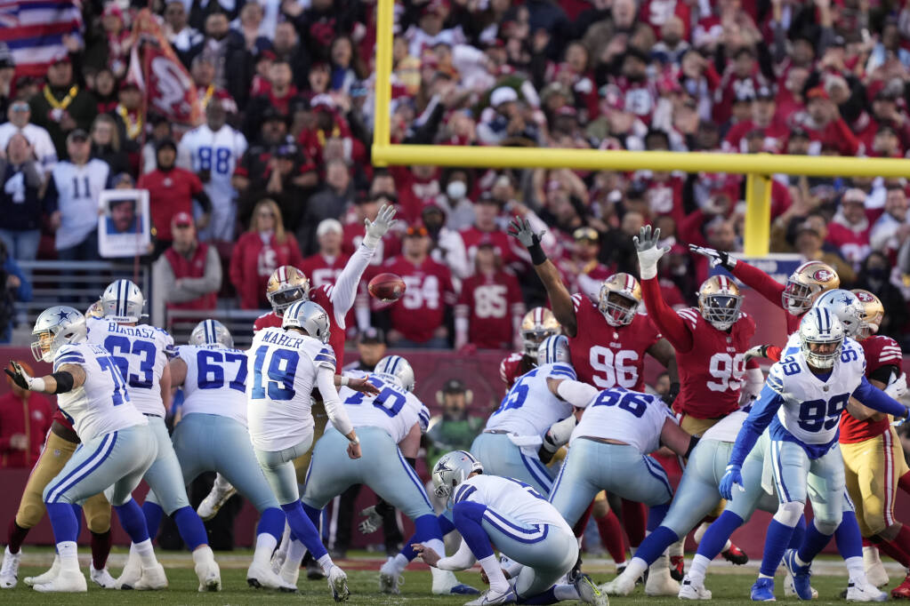 Brett Maher's yips: NFL fans, media invoke Rick Ankiel, Chuck Knoblauch  during 49ers-Cowboys
