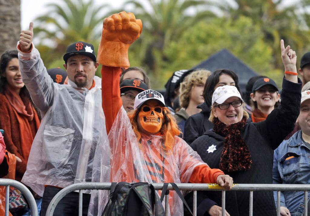 Party in San Francisco to celebrate Giants' World Series win (w/video)