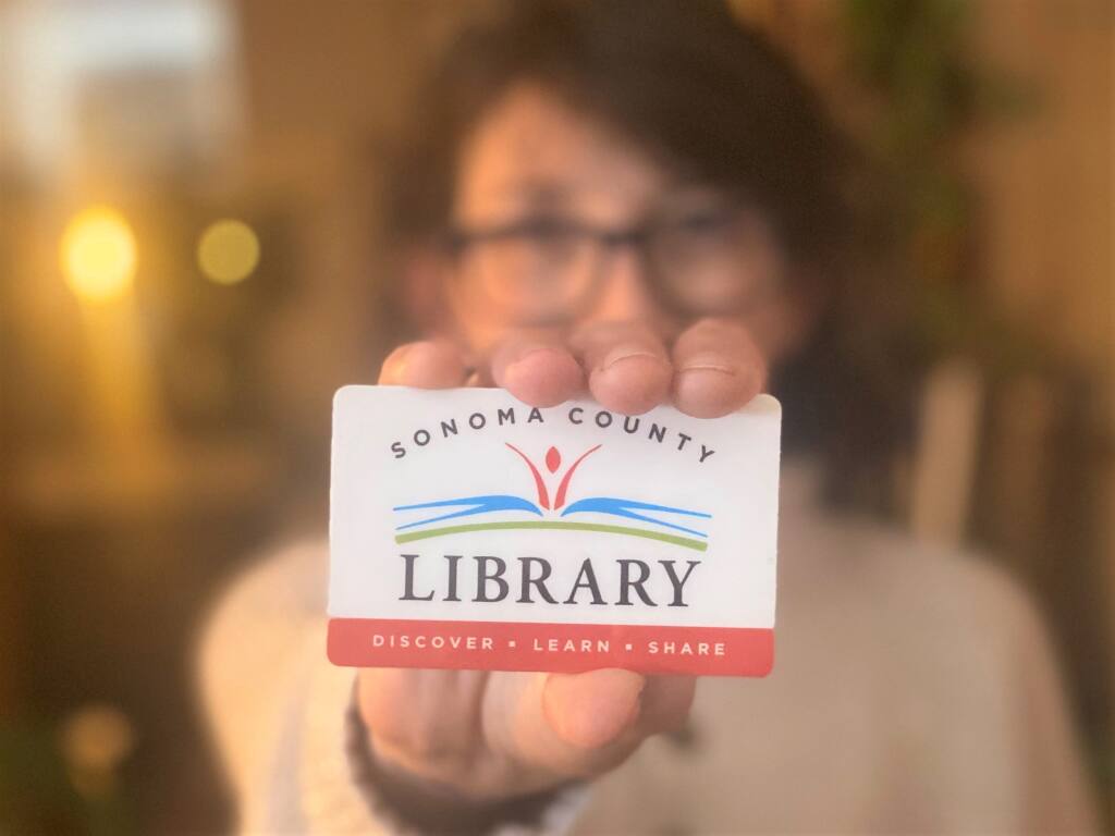 Show us your Sonoma County Library card!