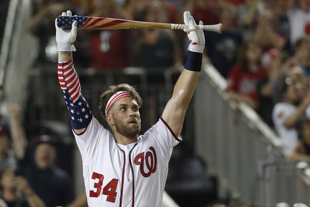 Here's where you can get Bryce Harper's DC headband