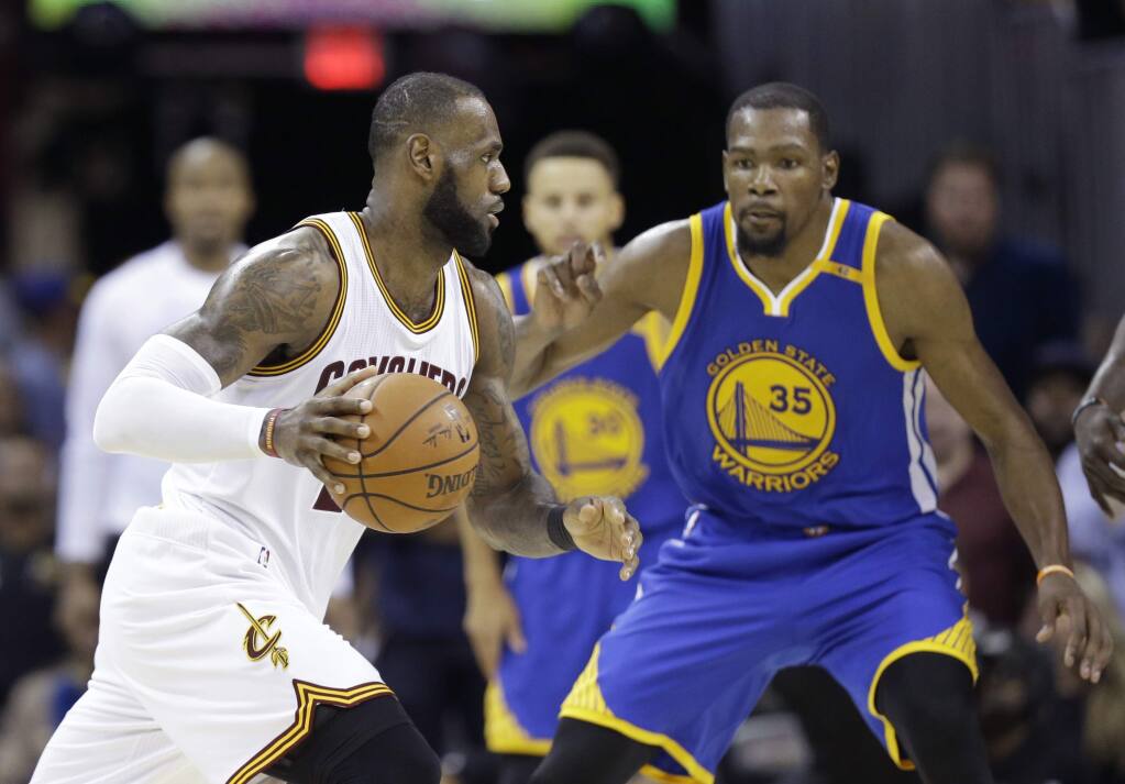 One graphic shows how differently the Cavaliers and Warriors built their  rosters