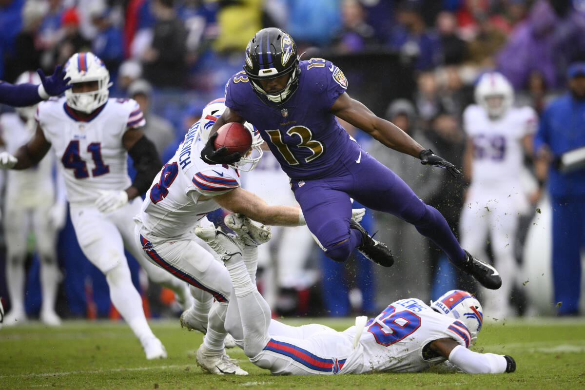 Allen rallies Bills to win after Ravens' 4th-down try fails - The