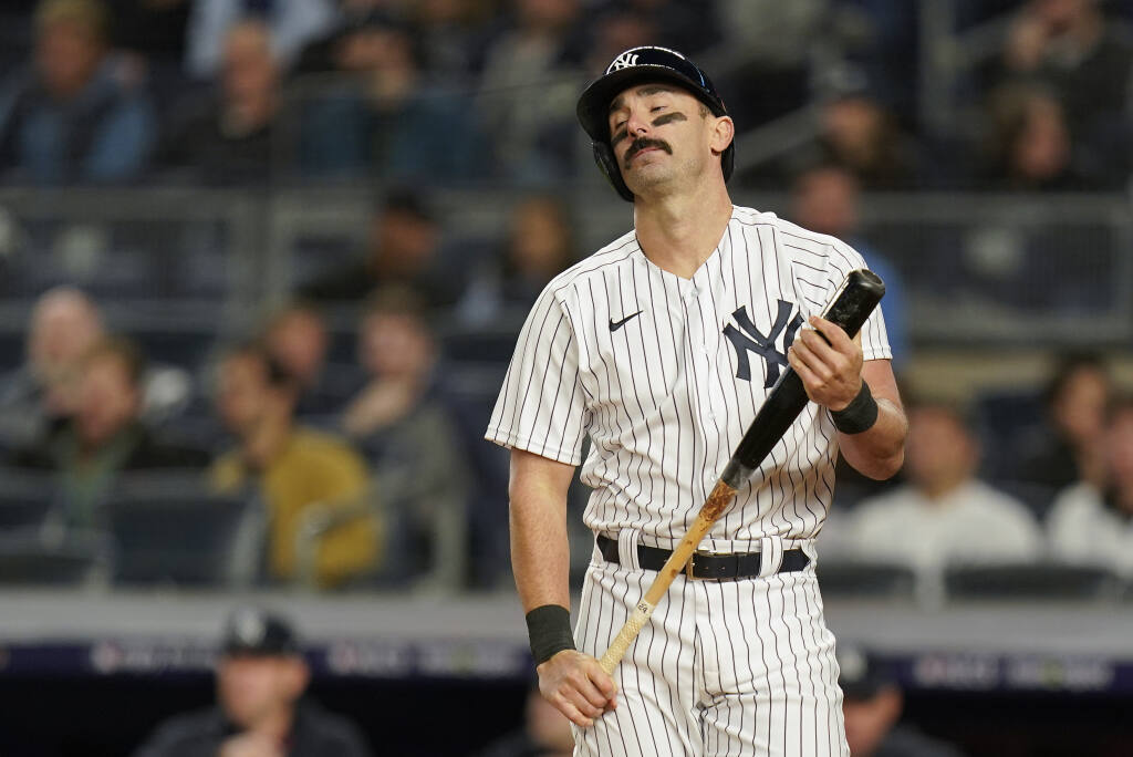 Yankees designated hitters are hitless in the postseason
