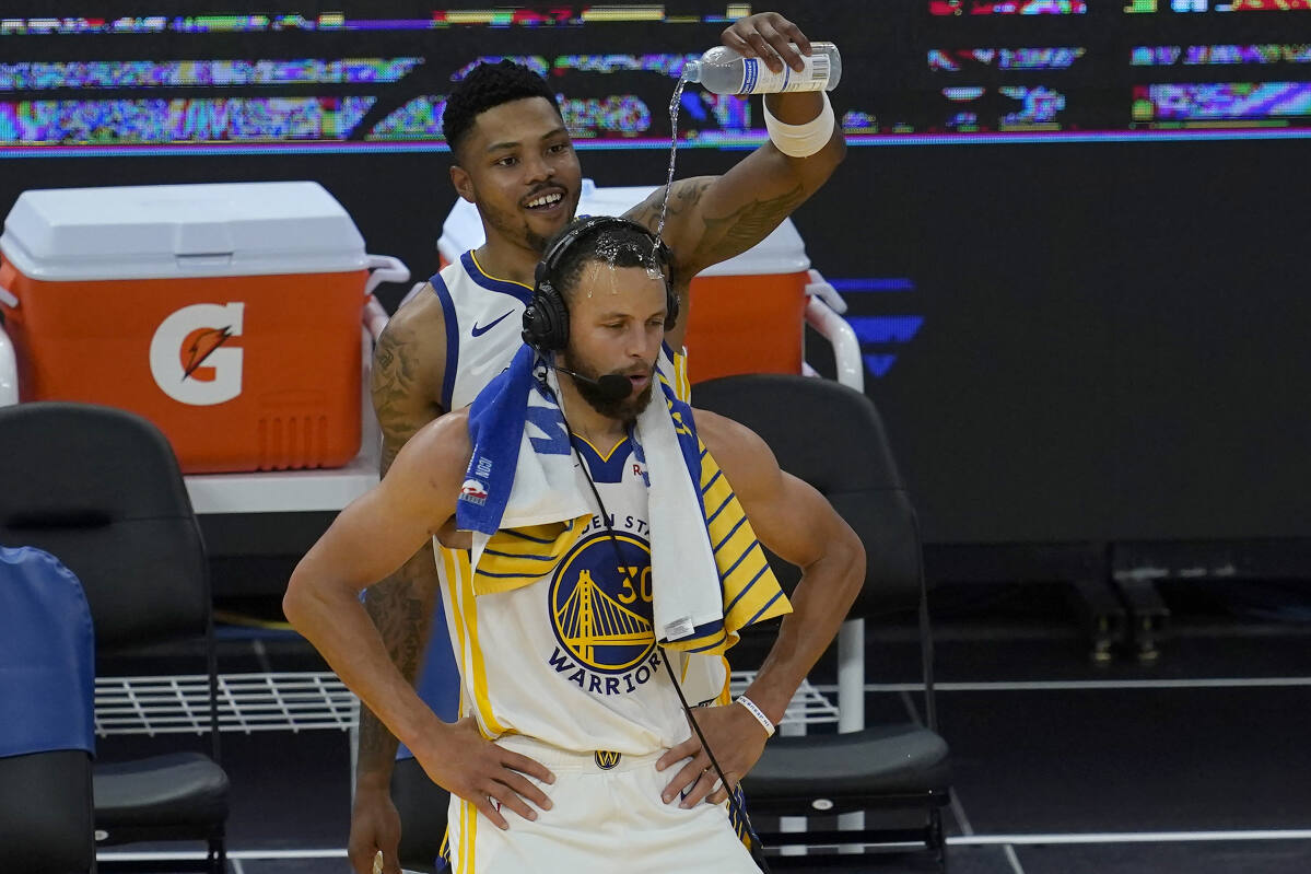 Warriors clinch No. 8 seed with win vs. Grizzlies in season finale