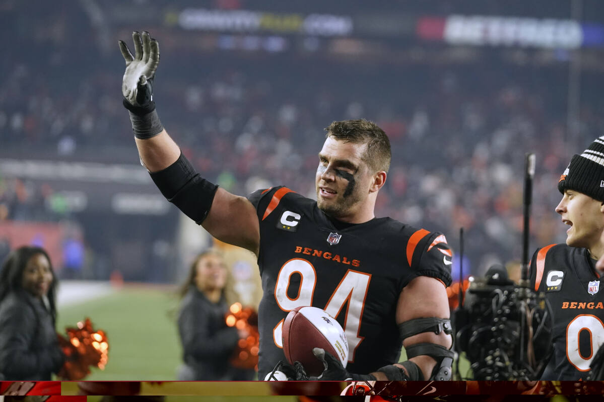 The last time the @bengals played the Ravens, @sam_hubbard_ did