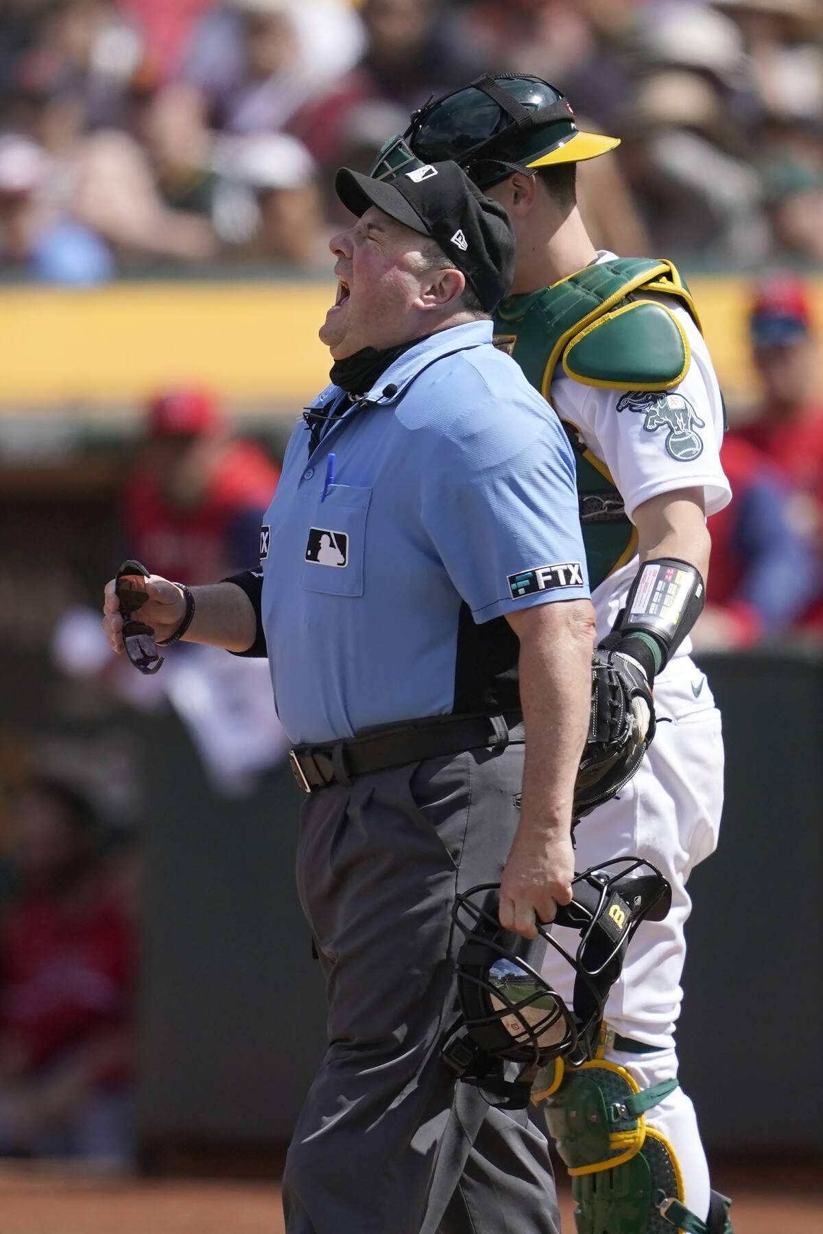 Ejected! Umpire gets in Jeremy Peña's face during at bat … here's what  happened next