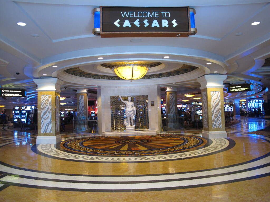 Las Vegas: Caesars Palace Casino, Casino Entrance @ Caesars…