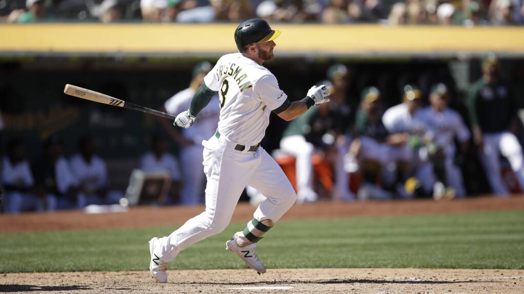 A's rally to complete series sweep with a 10-6 victory over the Angels