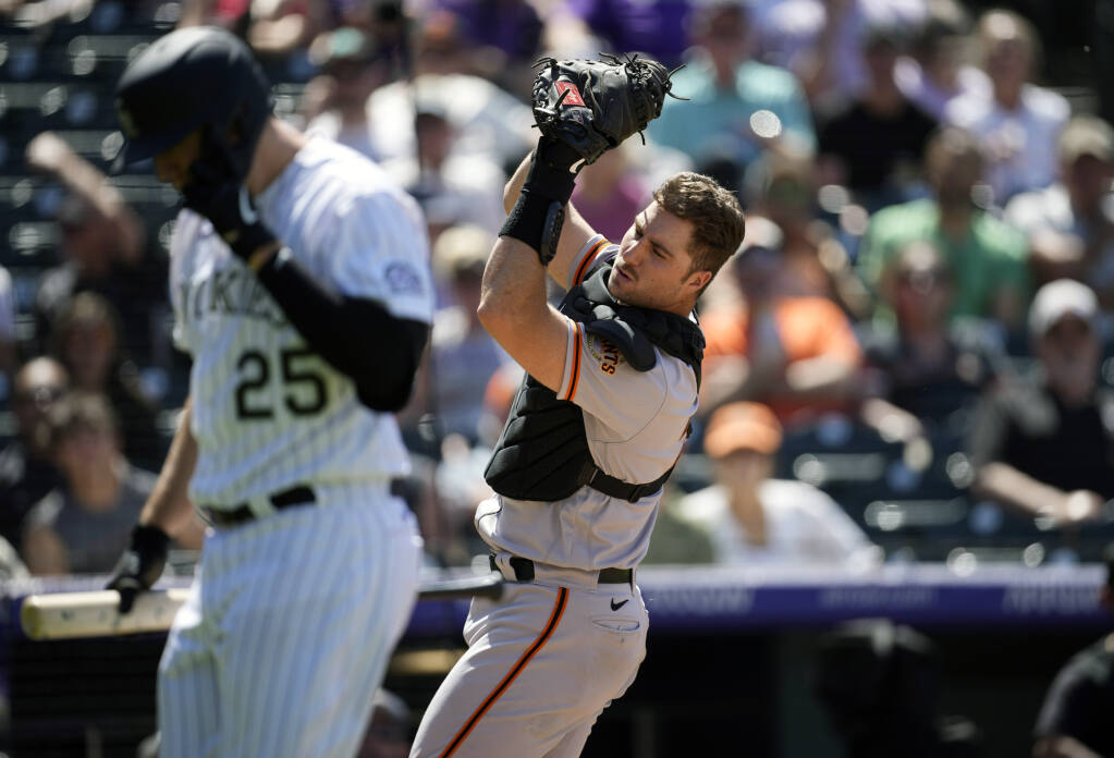 Story hits 2-run HR to lead Rockies in 3-1 win over Giants