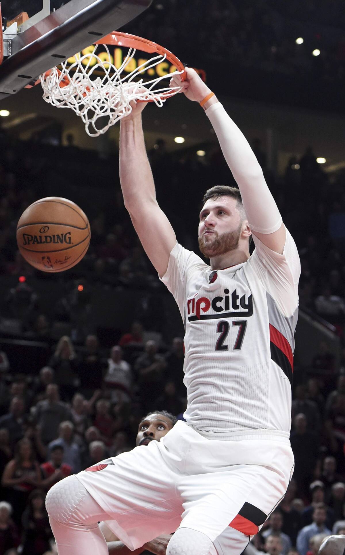 Jusuf Nurkic back to practising with the Trail Blazers