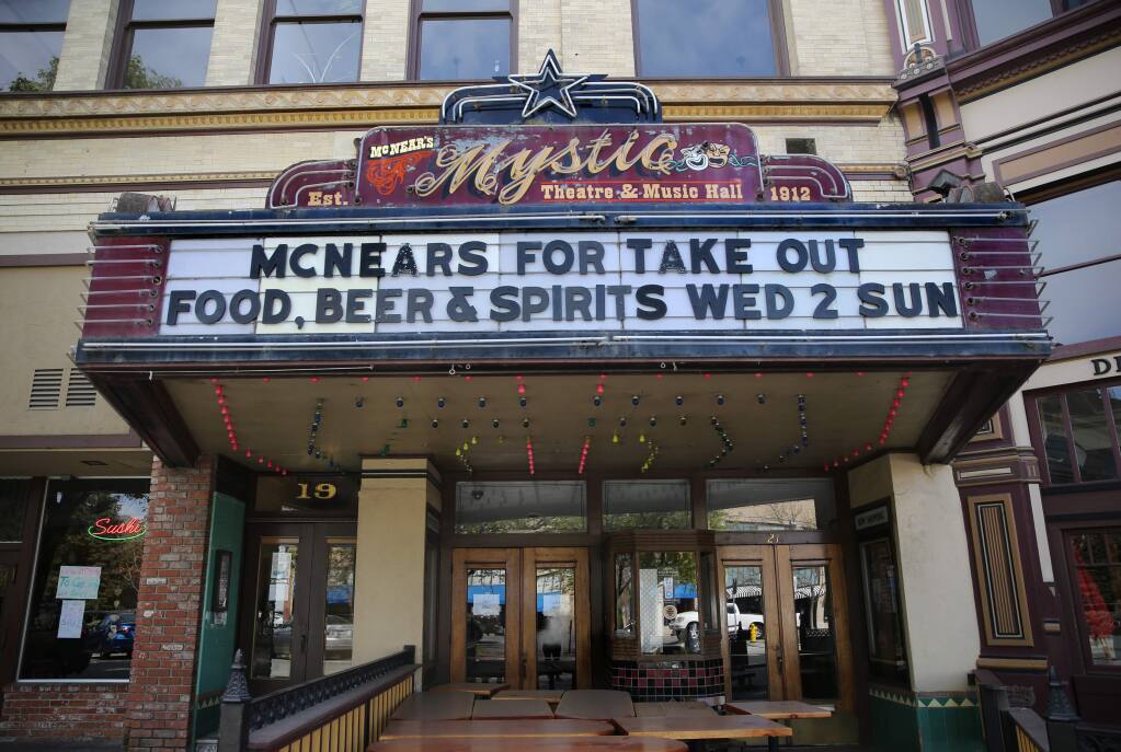 Mystic Theatre in Petaluma launches gift card program to survive
