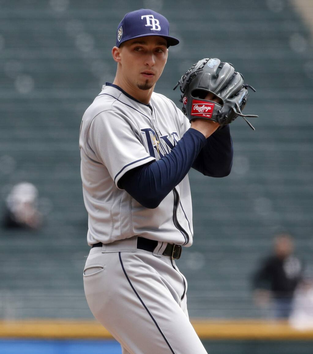 Blake Snell, Tampa Bay Rays pitcher, says taking a pay cut to play