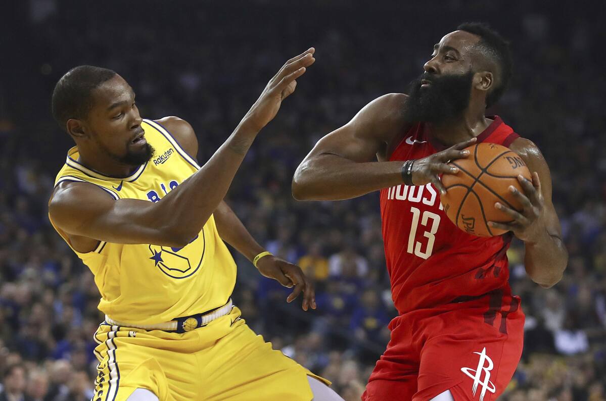Harden pours in 36 points as Rockets top Lakers in Game 1 - Guyana Chronicle