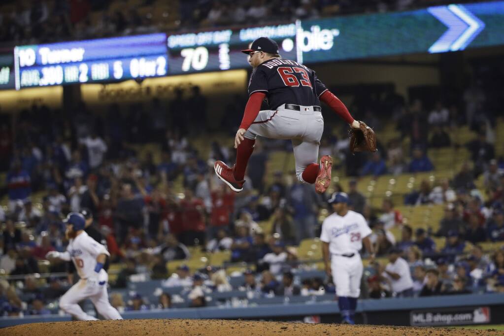 Nationals go deep to rally, send Dodgers home in National League Division  Series