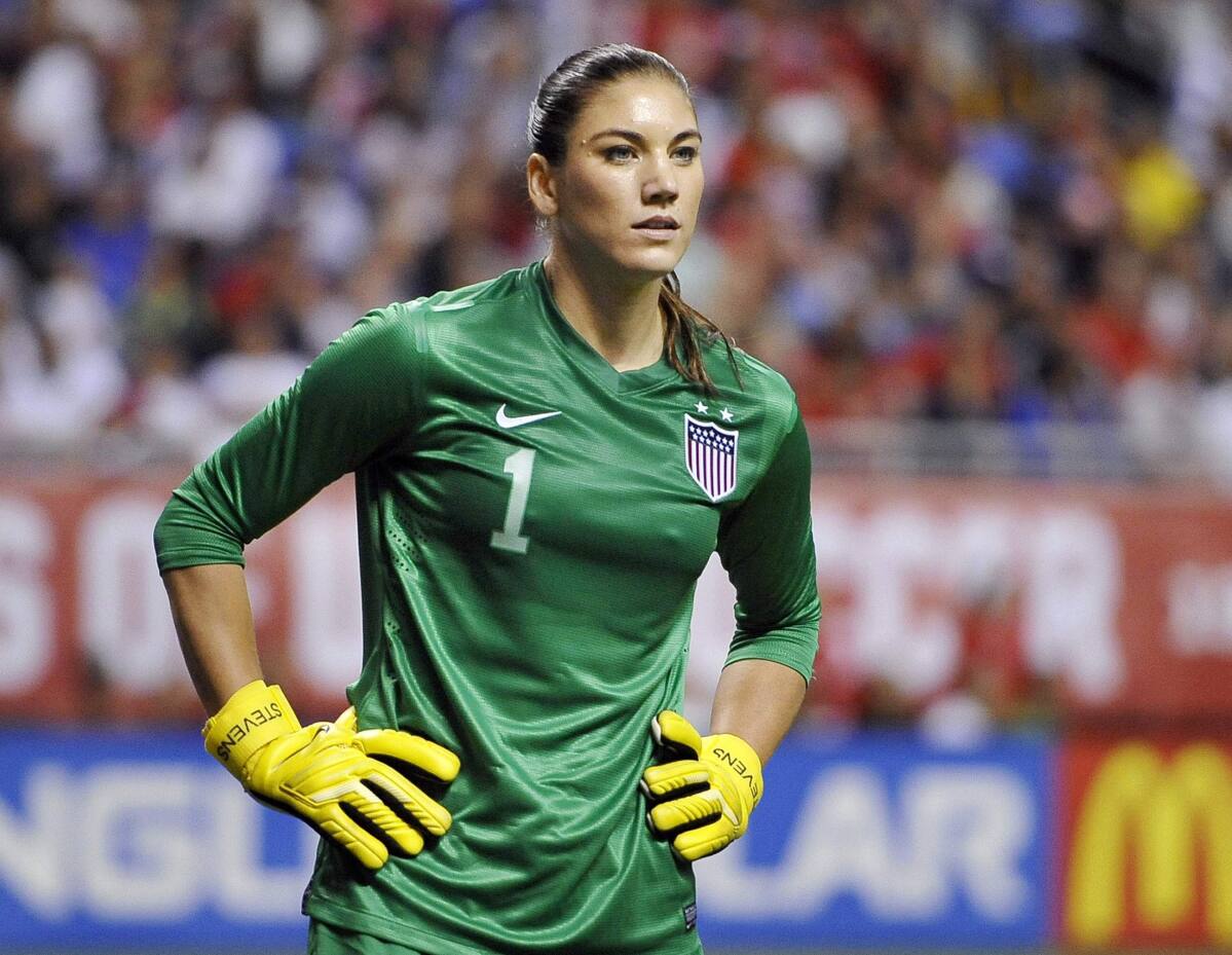 Goalkeeper Hope Solo suspended for 30 days from US national soccer team  (w/video)