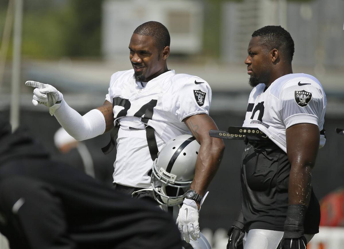 Raiders' Charles Woodson going strong prepping for 18th season
