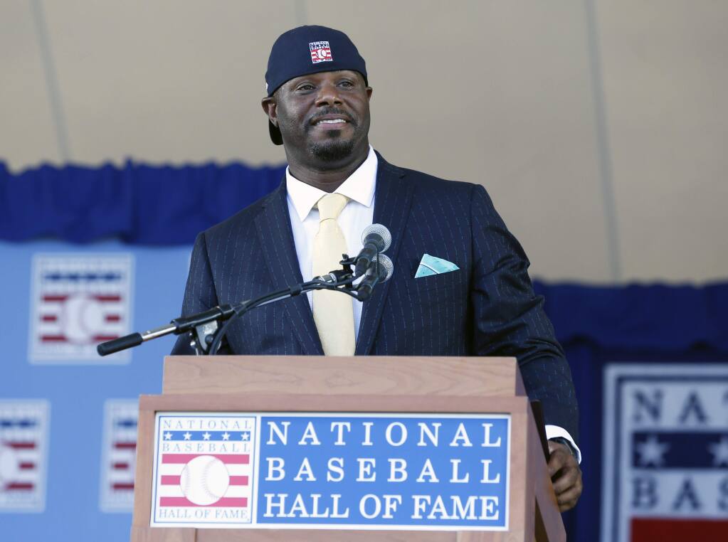 A look at the six new plaques in the Baseball Hall of Fame: Mike