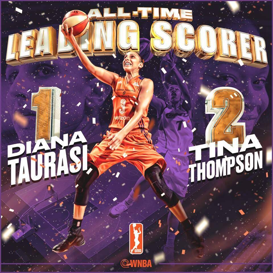 Scoring milestones in Diana Taurasi's career on the way to 10,000 points -  The San Diego Union-Tribune