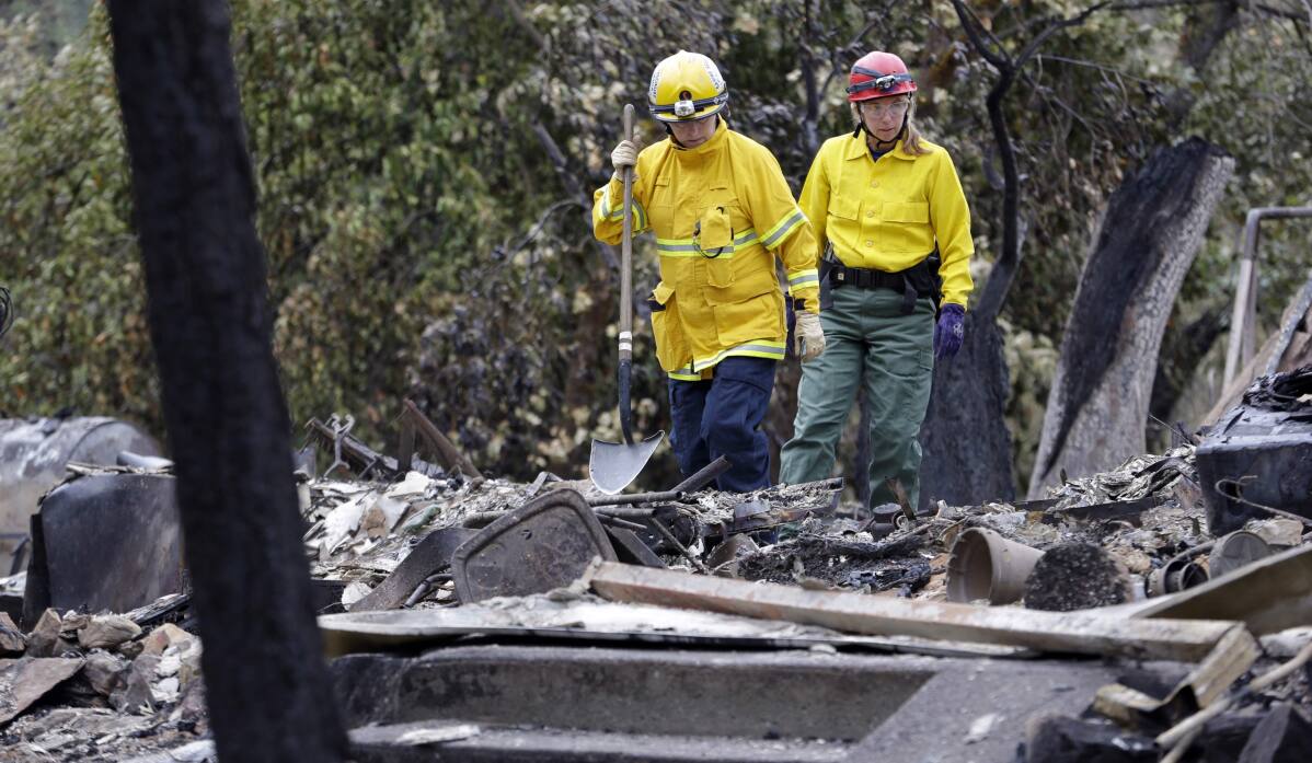 Remains of two more Valley fire victims found in Lake County
