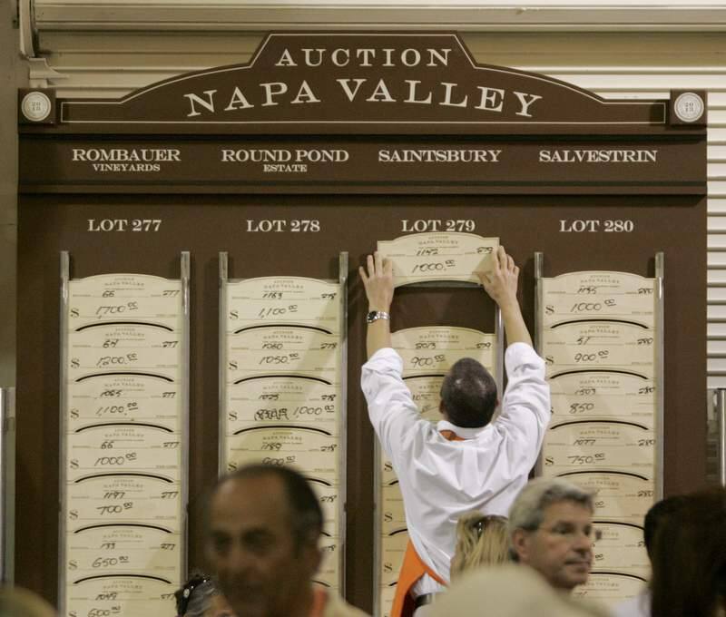 Napa Valley Barrel Auction