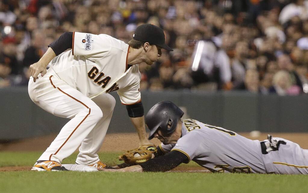Giants' Matt Cain Nearly Perfect Against Pirates 