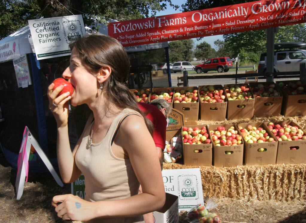 Organic Dry-Farmed Jonathan Apples, 1 lb, Devoto Gardens