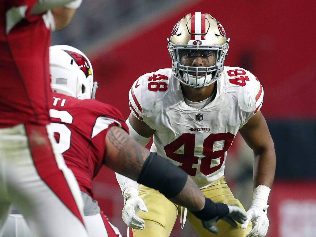 49ers rookie Fred Warner latest version of new-age linebackers