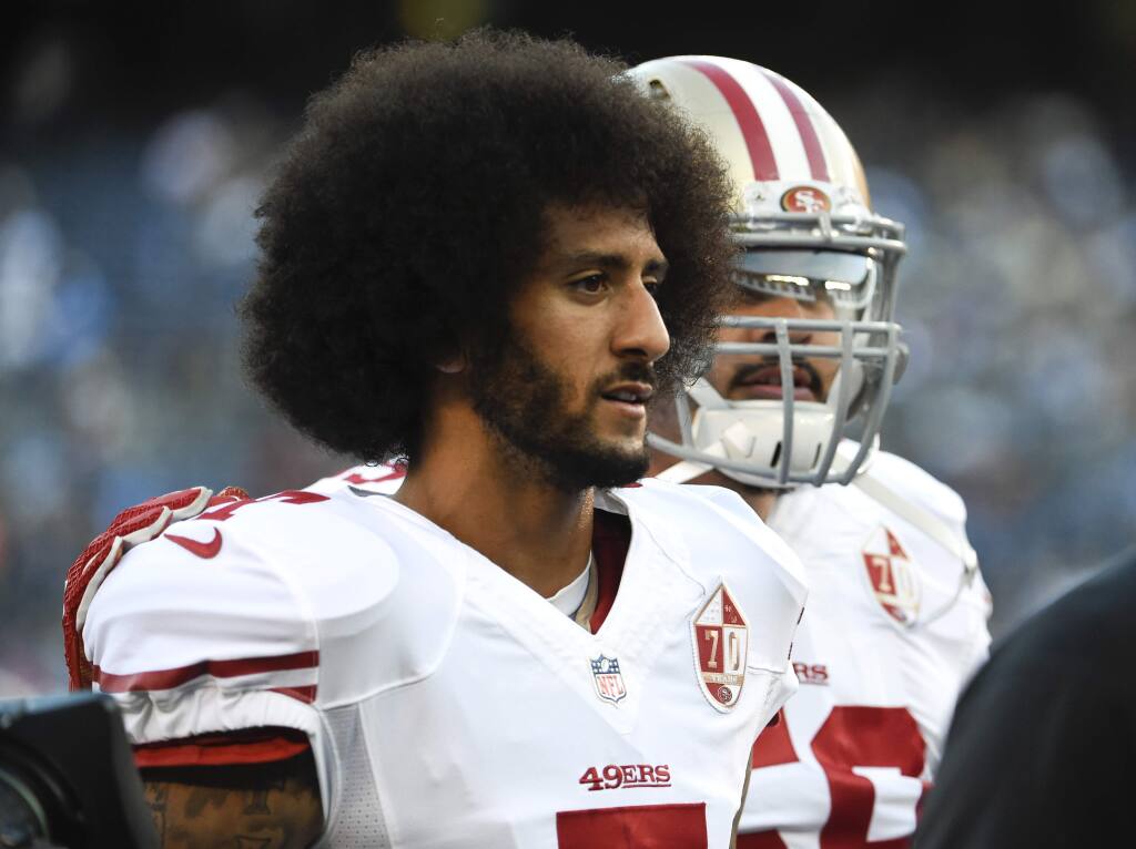 Colin Kaepernick's 49ers jersey sales spike after national anthem protest