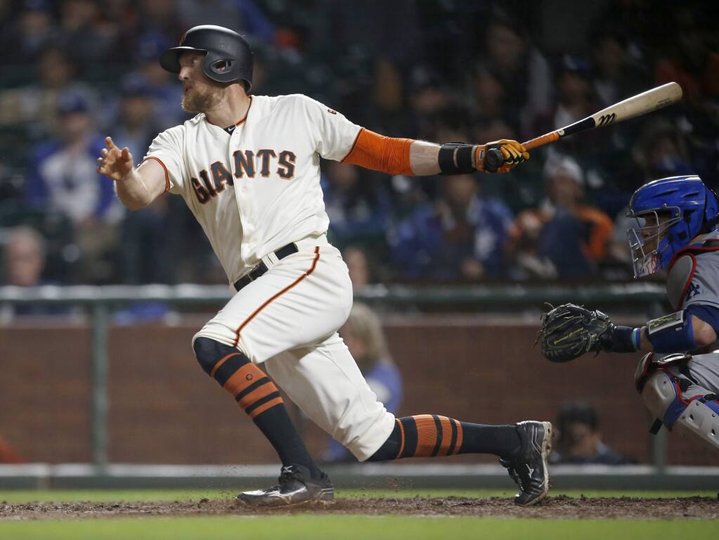 San Francisco Giants beat Dodgers in extra innings - McCovey