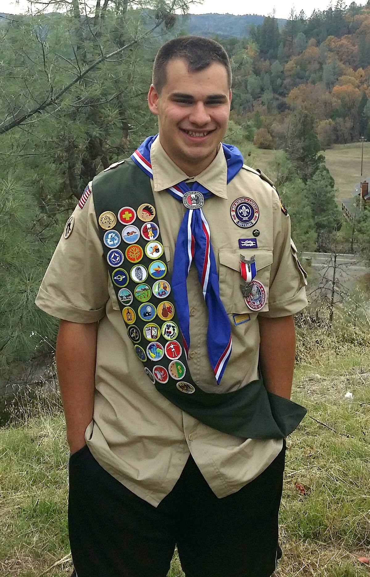 Youngster finds path to success through the Boy Scouts, Community News