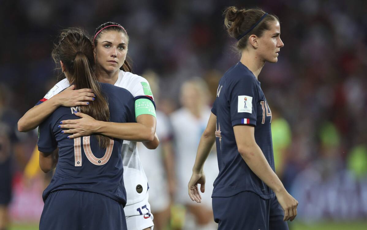 Megan Rapinoe Nets 2 Goals Us Knocks France Out Of Womens World Cup 