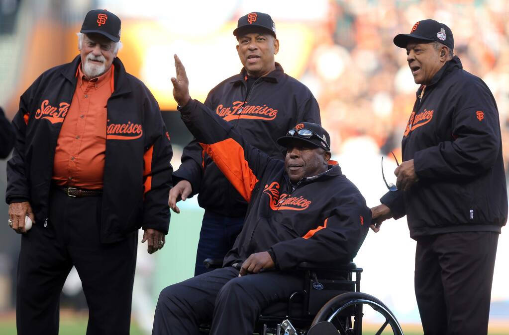 CATCHING UP WITH WILLIE MCCOVEY / Back in the swing of things / Giants  great on mend after surgery