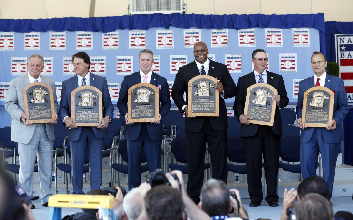 Torre, La Russa and Cox Elected to Hall of Fame - The New York Times