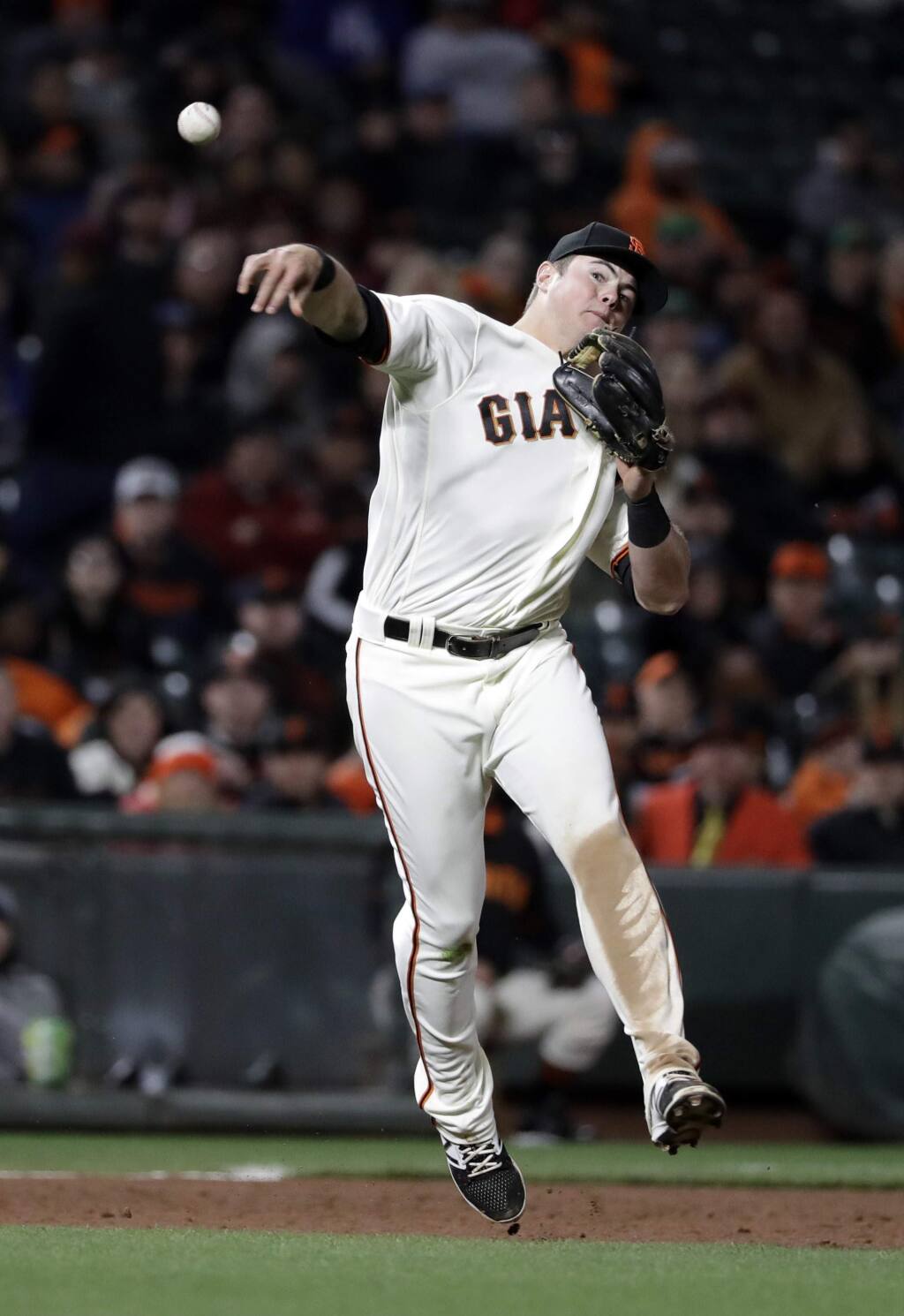 Nevius: Rookie Christian Arroyo is a jolt of high energy for the Giants
