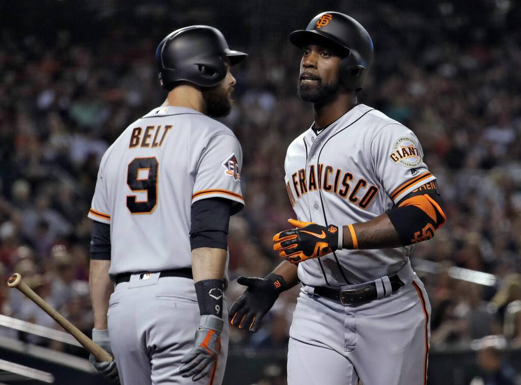 Pablo Sandoval was the fourth-best hitter on the Giants in 2018