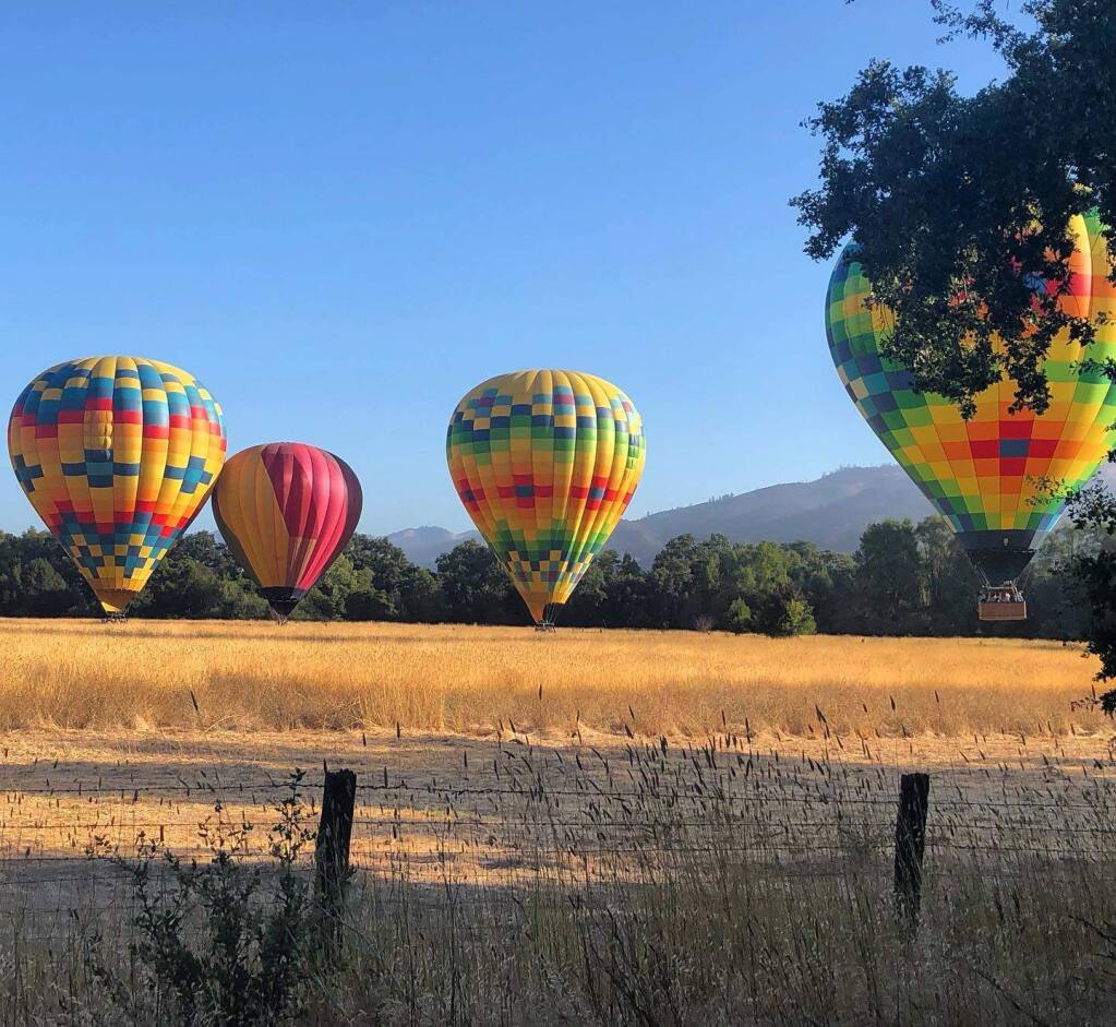 Napa Valley Aloft Hot Air Balloon Rides - Visit Calistoga