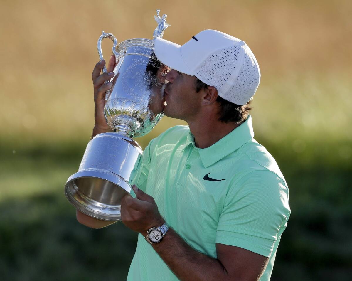 Brooks Koepka caps a record week with US Open title