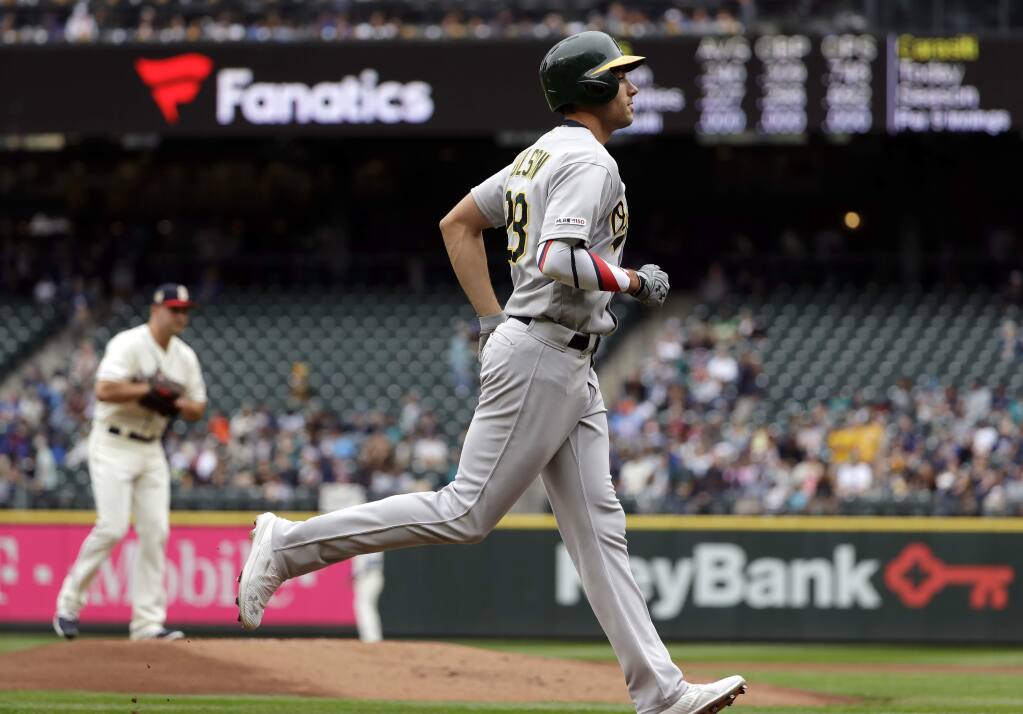 A's losing streak against Seattle Mariners extends to 10 games